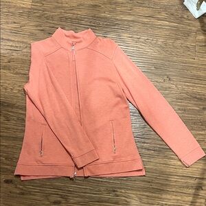 Peter Millar Women’s Crown Comfort Full Zip Jacket - Peach/Orange